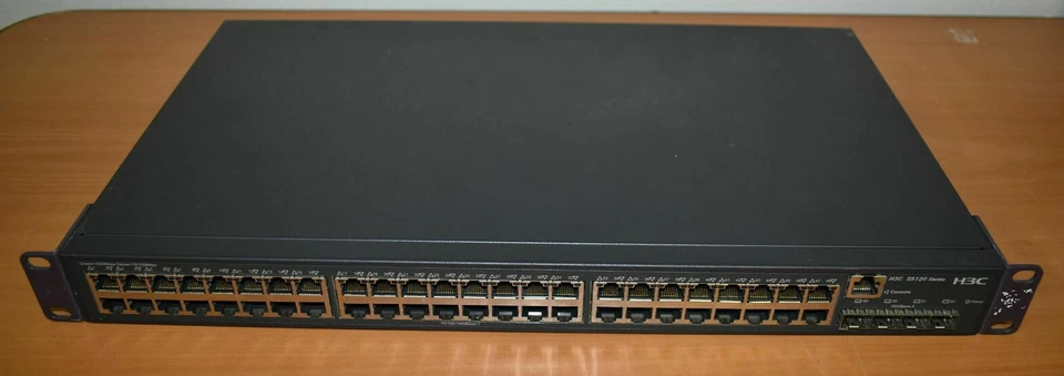 H3C S5120-52P-SI / HP JE072A A5120?48G SI Switch, 48x 10/100/1000 + 4x SFP - Image 1 of 3