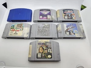 Paquete de juegos Nintendo 64; solo cartuchos; auténtico OEM; probado; 7 juegos clásicos - Imagen 1 de 11