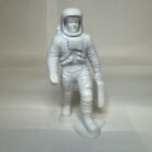Vintage Louis Marx Astronaut White 5.75" Plastic Toy Figure with Carry Case 1970