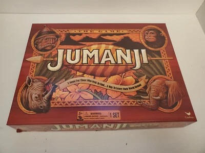 JUMANJI Board Game Cardinal Edition 2017  100% Complete Adventurers Beware - Image 1 of 3