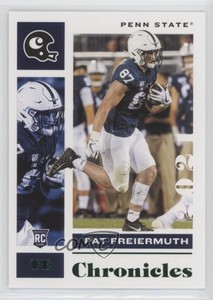 2021 Panini Chronicles Draft Picks Base Green Pat Freiermuth #22 Rookie RC