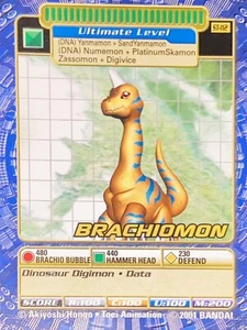 Digimon Digi Battle - Brachiomon St-112 - Street Starter 2 2001 Lightly Played - Bild 1 von 2