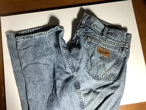 Wrangler Retro 34x36 Jeans Relaxed Boot Denim Western Cowboy Men's - Picture 1 of 7