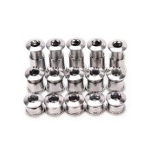 5 Pairs Crankset Bolts Crank Bolts Bike Chainring Bolts Bicycle Crank Screw FF