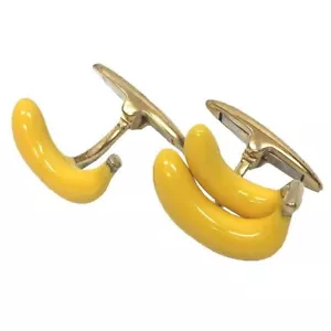 Nationwide Bottega Veneta Cufflinks Banana Ag925 Men'S Accessories Aq8138 Japan! - Picture 1 of 3