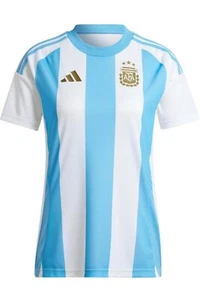 Argentina Jersey 2024 Mens Adidas SIZE Medium Slim Fit White Blue Burst Soccer  - Picture 1 of 6