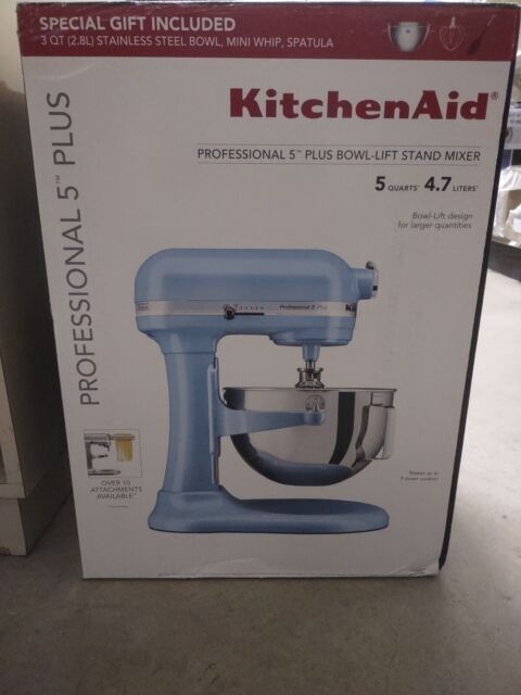 KitchenAid Professional 5 Plus Bowl Lift Stand Mixer, Chrome, Bonus Ac –  Ewirelessgear