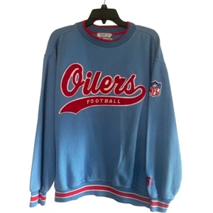 Vintage Houston Oilers Texans Titans STARTER Sweater MENS MEDIUM M - Picture 1 of 5