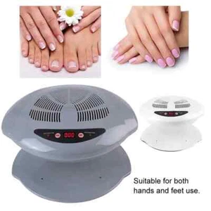 400W Warm-cool Nail Polish Dryer Nail Fan Manicure Machine Nail Art Nail Lamp - Picture 1 of 20