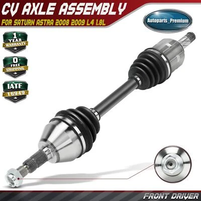 Conjunto de eje CV conductor delantero izquierdo para Saturn Astra 2008 2009 L4 1,8 L transmisión automática Foto 1 de 4