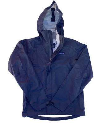 Patagonia Mens Small Torrentshell Rain Jacket Windbreaker Lightweight H2No Gray - Image 1 of 4