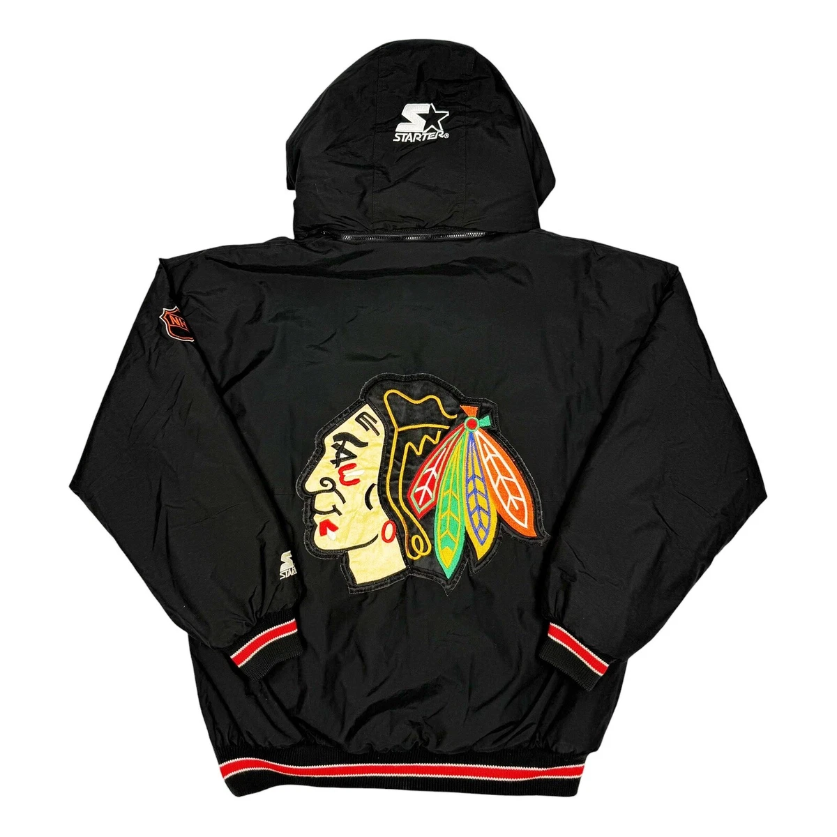 Starter ブラックホークス ジャケット XXL Starter ブラックホークス ジャケット XXL Starter ブラックホークス