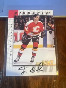 Jim Dowd 1997-98 Pinnacle Be A Player Auto #111 Calgary Flames NM-MT - Picture 1 of 6