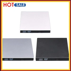 CD/DVD-Player USB2.0 CD-Lesegerät Rewriter Tragbares CD-Laufwerk für Laptop-Desk - Afbeelding 1 van 15