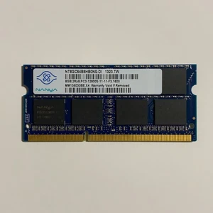 Nanya 8GB PC3-12800S DDR3 1600MHz 2Rx8 Laptop Ram - Picture 1 of 4