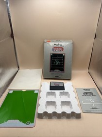 BLITZ Action Football (Vectrex)  Box, Cartridge & Overlay! In Clear Slipcover