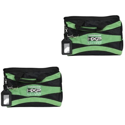 Metabo HPT HXP 18-Inch Canvas Carrying Storage Organizer Power Tool Bag 2-Pack