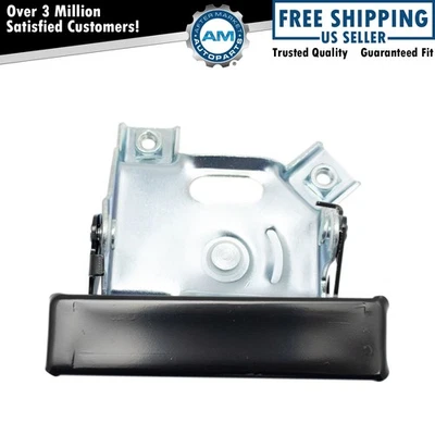 Manija de puerta trasera de acero negro para camioneta Chevy GMC Blazer Jimmy Foto 1 de 4