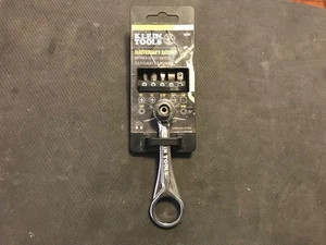 Klein Tools Slim Profile Mini Electrician's 1/4 Dr Ratchet 5 Pc. Kit 65200 - Picture 1 of 5