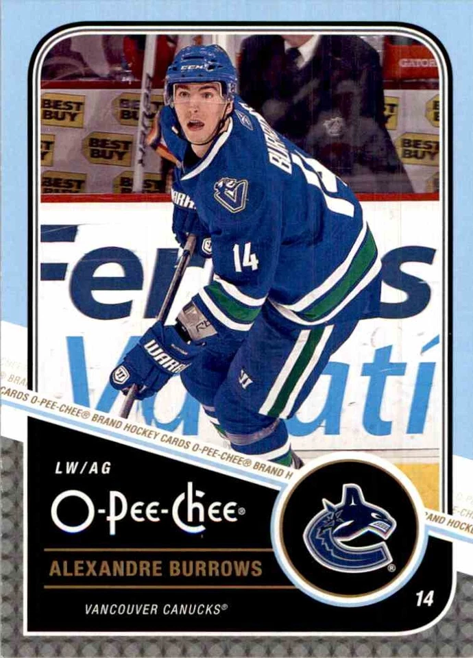 2011-12 O-Pee-Chee Alexandre Burrows #241 - Image 1 of 2