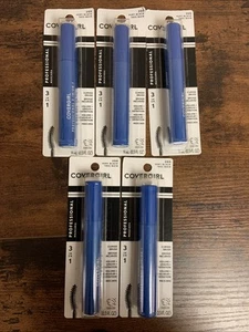 PACK OF 5 - CoverGirl Professional 3 in 1 Mascara - #200 Very Black, Curved - Picture 1 of 1