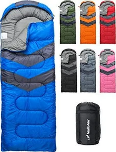 Sleeping Bags for Adults Cold Weather & Warm Backpacking Camping Sleeping Bag - Picture 1 of 7