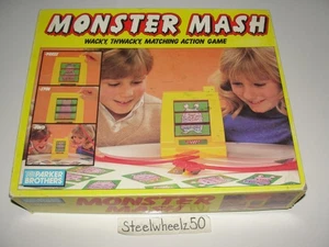 Juego de mesa Monster Mash 1987 Parker Brothers casi completo falta 1 carta reglas - Imagen 1 de 3