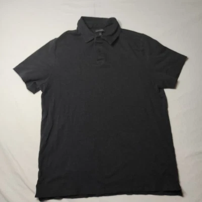 Banana Republic L Slim Fit 100% Cotton Black Polo Shirt - Image 1 of 4