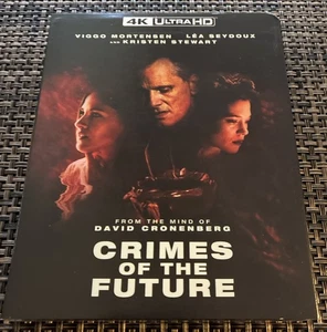 Crimes of the Future (4K Ultra HD, 2022)  w/Slipcover  Cronenberg  NEW - Picture 1 of 3