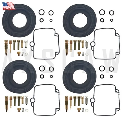 Carburetor Repair Rebuild Kit Diaphragm For Suzuki 1988-1997 Katana 600 GSX600F - Image 1 of 4