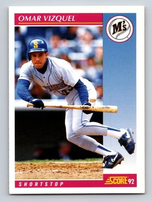 1992 Score - Omar Vizquel #162 - Image 1 of 2