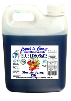 Coast to Coast Gold Medal Syrups 2ltr Slushie Syrup Choose From Over 30 Flavours - image 1 of 4