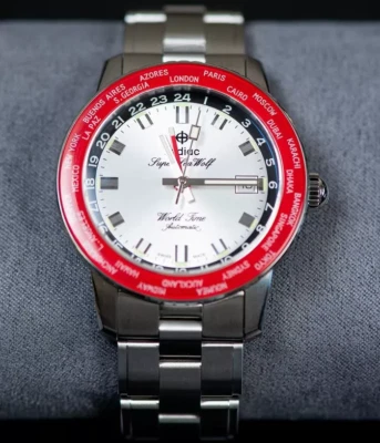 Zodiac Super Sea Wolf Automatic World Time GMT Dial Men's Watch ZO9410 - Image 1 of 4