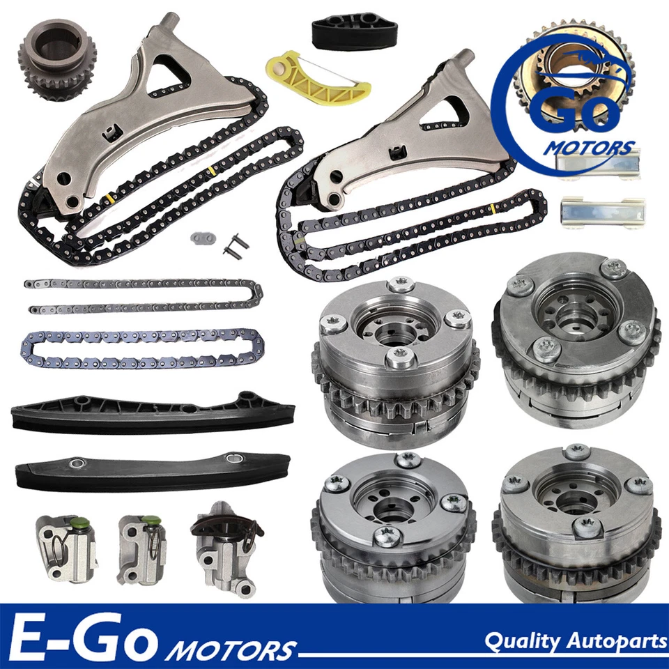 Timing Chain Kit Camshaft Phaser For Mercedes Benz CLS500 GLS500 4-matic M278 - Image 1 of 4
