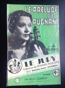 Le prélude de Pugnani Dambermon Steeman Jury 35 Récit complet Roman policier TBE - Picture 1 of 1