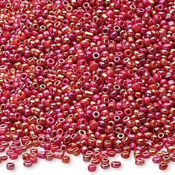 20 Grams ( 2000 beads ) Tiny 11/0 Round Glass Seed Beads Loose # 11 Opaque Color - Image 1 of 1