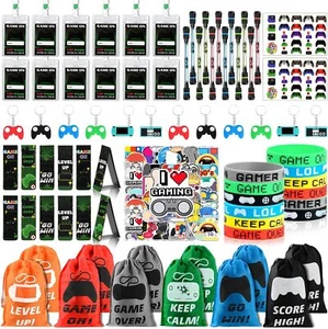 124 Teile Schatzkiste Gaming für Klassenzimmer Großpackung Spielzeug Kindergeburtstag Party Gastgeschenke - Bild 1 von 7