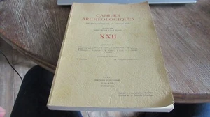 💐TRES RARE be CAHIERS ARCHEOLOGIQUES FIN DE L'ANTIQUITE ET MOYEN AGE A 30€ ACH - Imagen 1 de 8