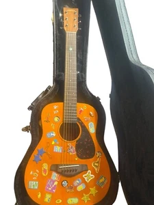 Yamaha FG-Junior JR-1 Red Label Small Acoustic Guitar With Case - Picture 1 of 23
