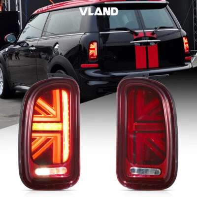 VLAND LED Tail Lights For 2007-2013 Mini Cooper Clubman R55 Rear Lamps Assembly - Изображение 1 из 4