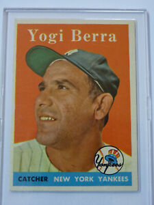 Yogi Berra Topps 1958 Excellent condition; I'm only owner.