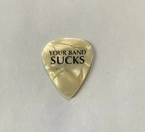 ALEX GROSSI - Your Band Sucks Signature Guitar Pick Quiet Riot Hookers & Blow - Picture 1 of 2