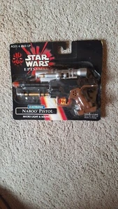 Star Wars Episode I Electronic Naboo Pistol Needs New Batteries - Picture 1 of 3