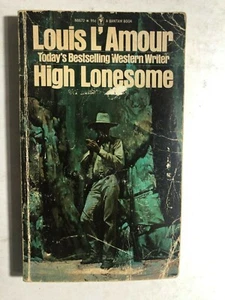 HIGH LONESOME by  Louis L'Amour (1974) Bantam paperback - Picture 1 of 2