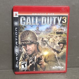 Call of Duty 3 PlayStation 3 PS3 Complete Greatest Hits
