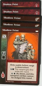 Lote Shadow Feint x5 KMW BL Lote A VTES Jyhad - Imagen 1 de 1