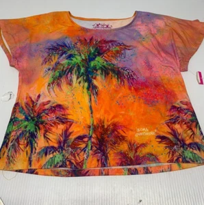 Nueva Blusa Leoma Lovegrove Manga Corta Multicolor M Para Mujer A46 - Imagen 1 de 6