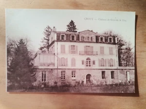 CPA 77 CROUY - Château de Gesvres le Duc - Imagen 1 de 2