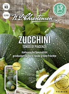 MHD 01.2025     Zucchini Tondo Di Piacenza , Billardkugel groß Samen - Bild 1 von 2
