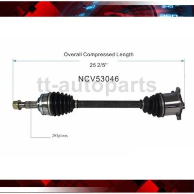 Задний правый шарнирный вал оси в сборе для Infiniti J30 GSP CV 1993-1994 годов выпуска - Изображение 1 из 3